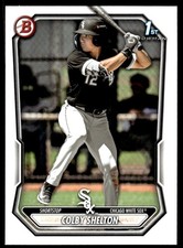 2026 Bowman Baseball #BP-144 Colby Shelton Chicago White Sox 1st Bowman