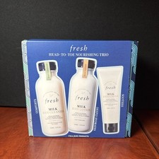Milk Body Care Kit for Women - 3 Pc 8.7oz Milk Body Wash, 8.7oz Milk Body Lot...