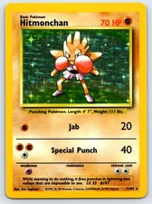 Hitmonchan 7/102 Holo Rare Base Set Unlimited Pokemon Near Mint on eBay