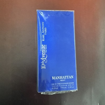 10TH AVENUE MANHATTAN NIGHT POUR HOMME KARL ANTONY MEN 3.3 OZ / 100 ML EDT SPRAY