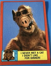 1988 Topps ALF Alien Productions #67 I NEVER MET A CAT