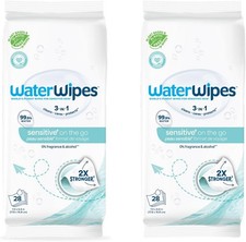 Sensitive On The Go Wipes, 3-In-1 Cleans, Cares, Protects, 99.9 Water,