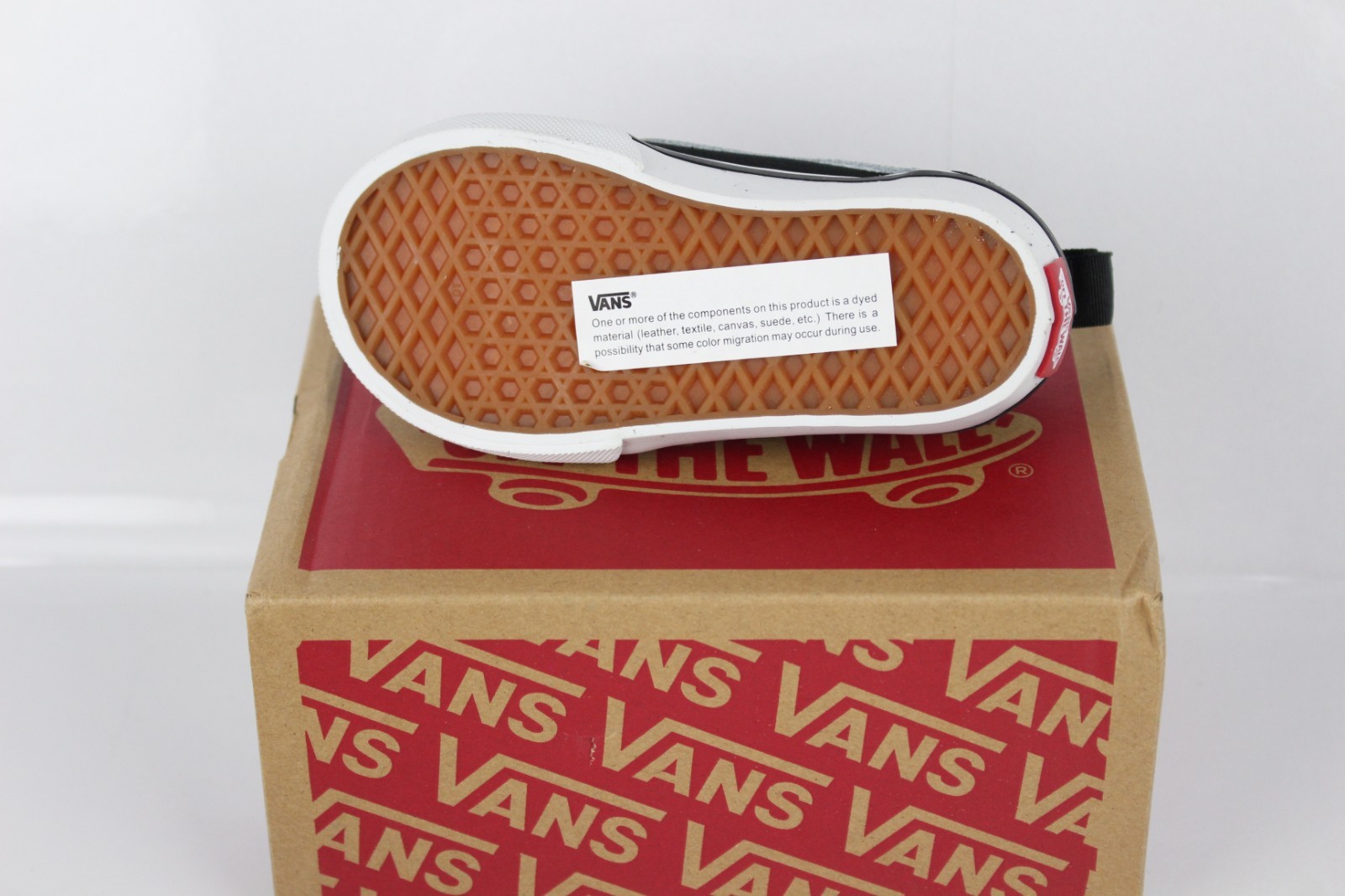 Vans Ward V Toddler Boys Shoes Size 5T Black White Adjustable Straps