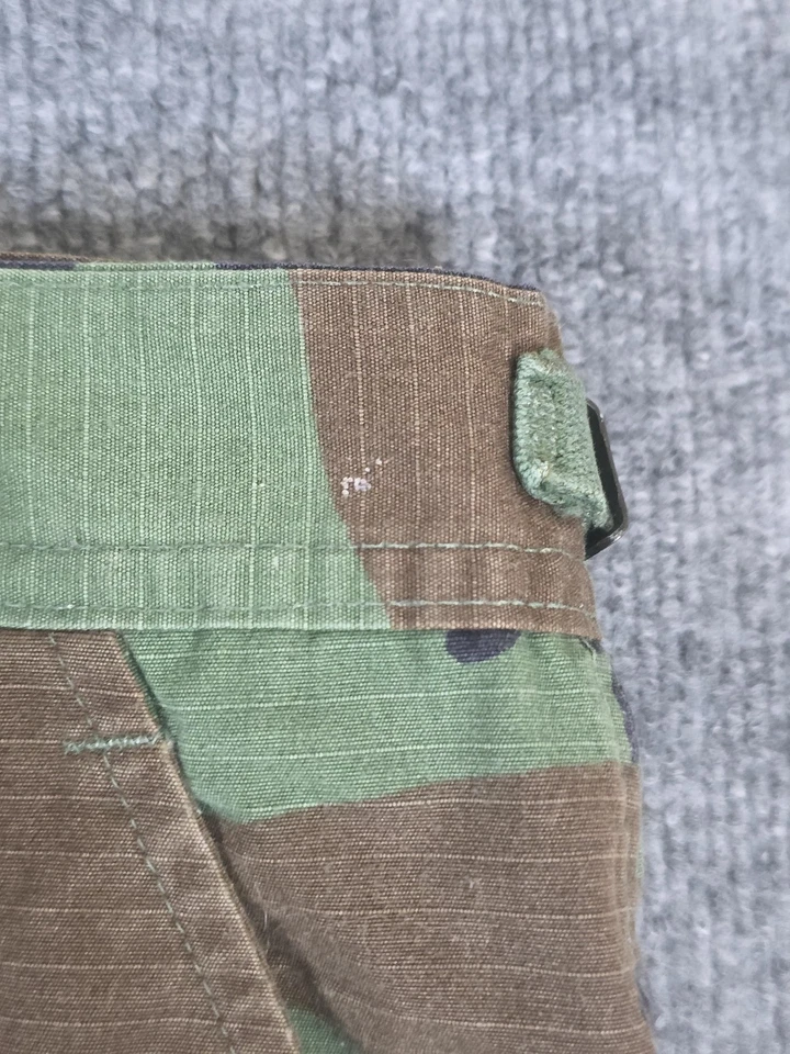 Pantalones BDU Vintage Ejército de Estados Unidos Para Hombres Grandes Regular Woodland Camuflados Ripstop Carga 00s Foto 2 de 4