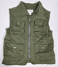 Chaleco Fotógrafo Banana Republic Bebé Heritage Explorer 6-12m Verde Iguana