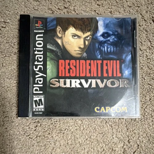 Resident Evil: Survivor Capcom PlayStation 1 Shooter M NTSC-U/C 2000 no Manual
