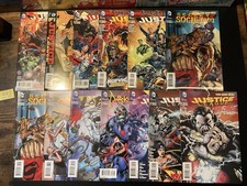 Justice League: The New 52!..mixed Issues…dc Comics X 13…Geoff Johns….lot 443