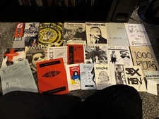 Vintage 80s DIY Zine lot of 22 