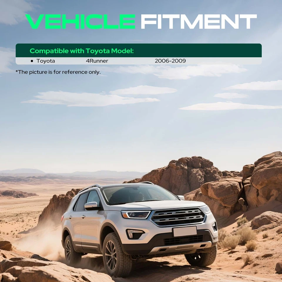 Conjunto de soporte de radiador para Toyota 4Runner 2006-2009 acero SUV 4 puertas 5320135212 Foto 3 de 4