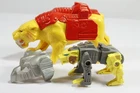 Transformers G1 Pretender Catilla 1988 Figure w Helmet - No Tail/Gun