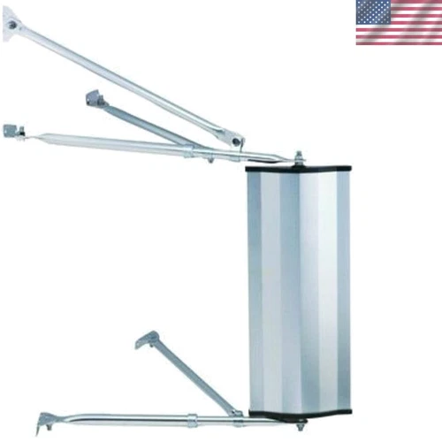 18.25” Stainless Steel Universal Truck Mirror with Convex Lens & Swing Away Arms