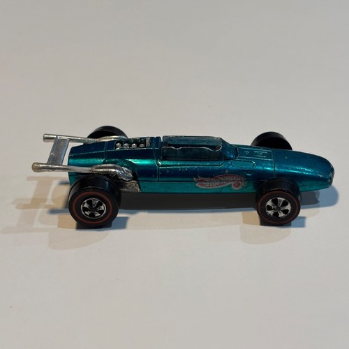 1969 HOT WHEELS REDLINE INDY EAGLE - Aqua Spectraflame, NICE! Hongkong - Bild 10 von 10