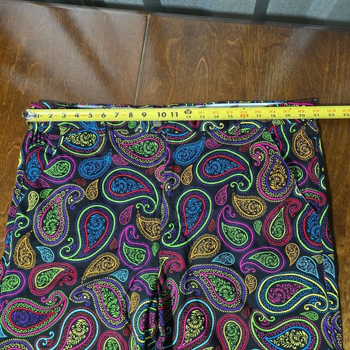 Royal & Awesome Mens Crazy Paisley Golf Shorts Multicolor Size 42 Vibrant Funky - Picture 10 of 12