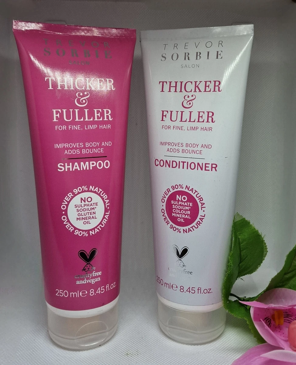 Pack Of 2 Trevor Sorbie Thicker Fuller SHAMPOO CONDITIONER