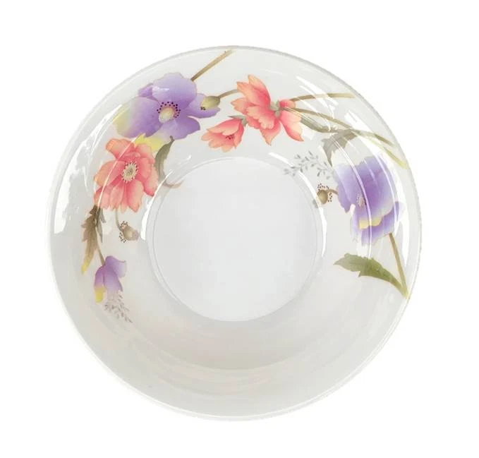 Tazón redondo de melamina de hibisco 16 o 37 oz Wonton fideos sopa arroz postre tazones Foto 4 de 4