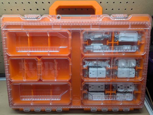 Receptacle/Switch Insert for Klein MODBox, Short Boxes - Picture 5 of 5