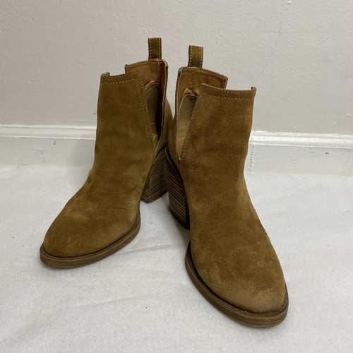 Steve Madden Brown Leather Suede Cutout 