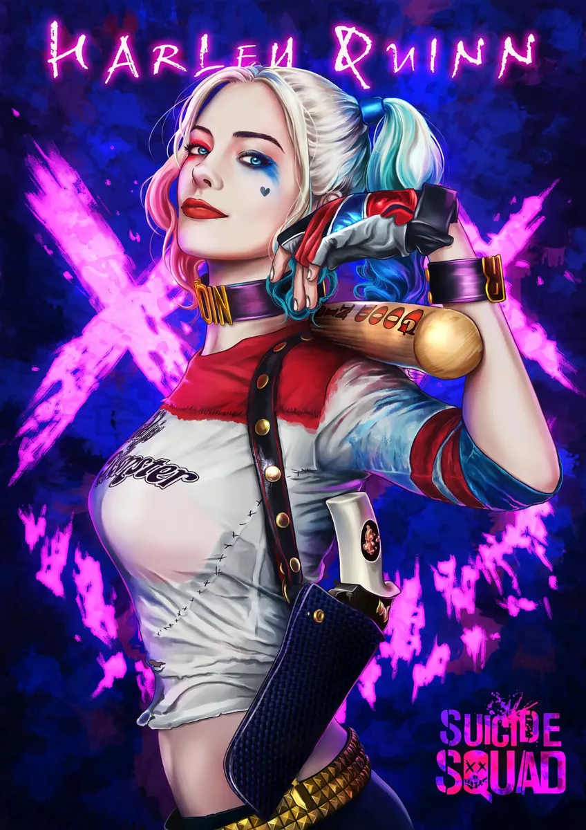 Birds Of Prey - Harley Quinn Movie Poster Print & Unframed Canvas