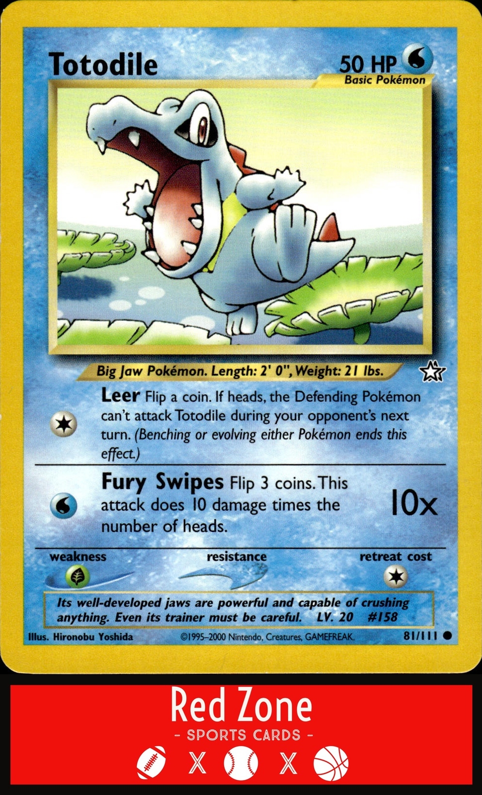 Neo Genesis - #081/111 Totodile (81) NM.