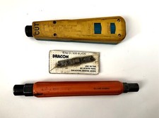 HARRIS DRACON HD 8762/D-814 Punch Down Impact Tool New Blade Lineman s Tool