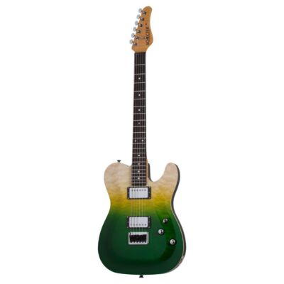 Schecter PT Classic 6-String RH Caribbean Fade Burst Electric Guitar