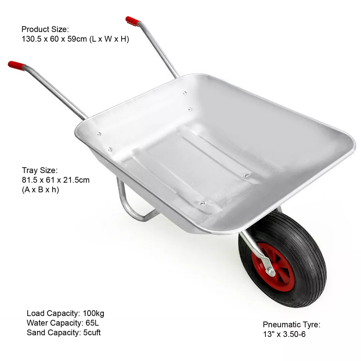 65l wheelbarrow deals