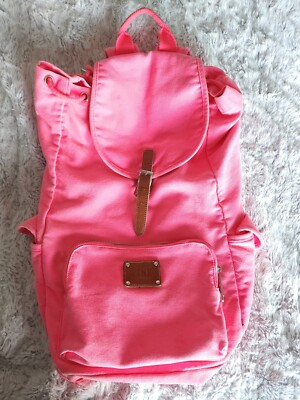 Victoria Secret Large PINK hot Pink Backpack