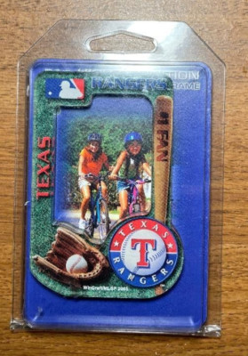 Texas Rangers Frame WinCraft Sports MLB Texas Rangers #1 Fan High Definition Magnetic Photo ...