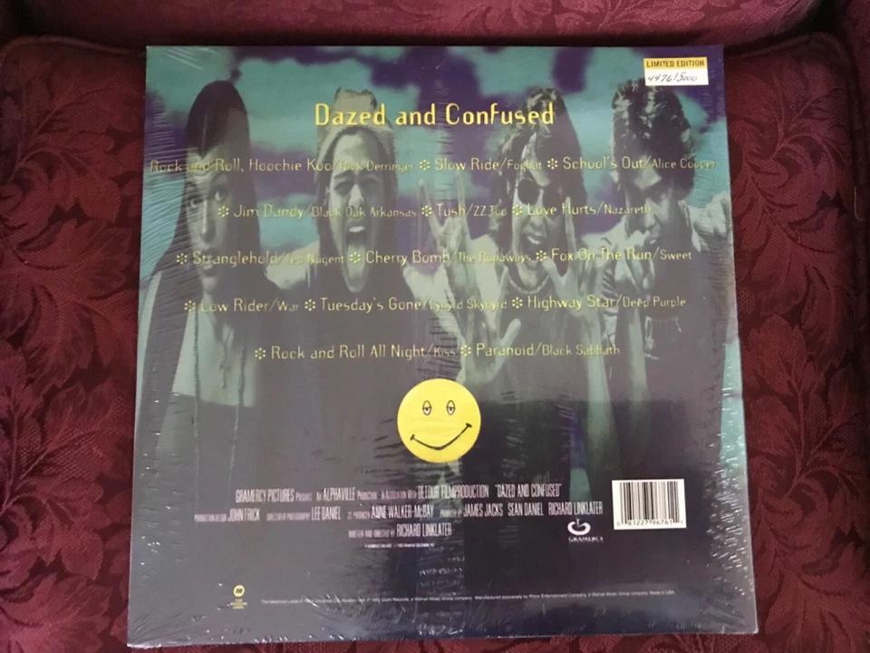 DAZED AND CONFUSED SOUNDTRACK 2OTH ANNIVERSARY LIMITED GREEN VINYL (#4,476/5,000 - Image 2 of 3