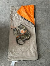 Safari Tiger kids camo childrens sleeping bag adventure backpack carry bag