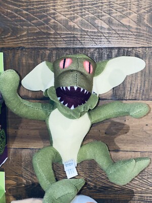 OVER THE STRiPES \"PLUSH DOLL GIZMO\" ギズモ Gremlins Over the Stripes Mohawk Plush Toy Gizmo with Fur