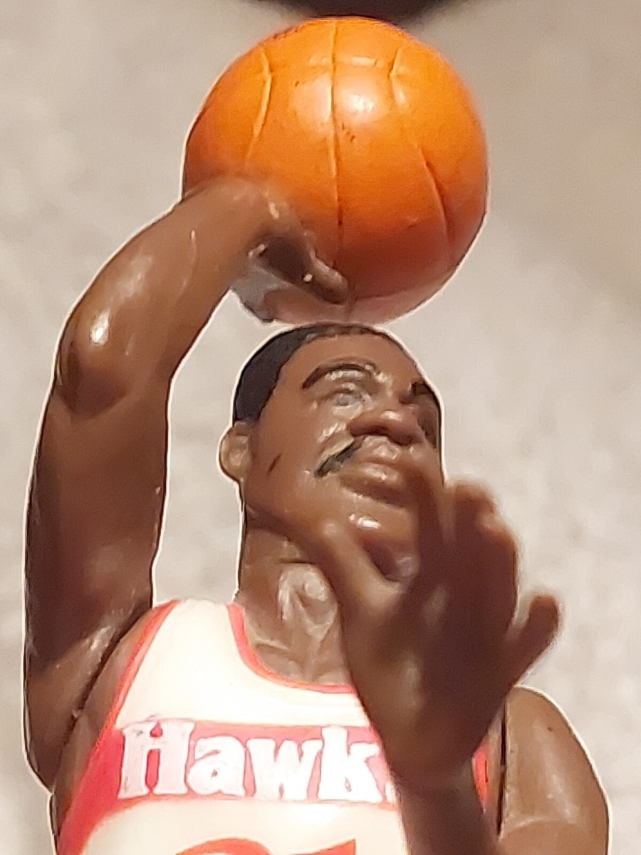 FABULOUS & FUN DOMINIQUE WILKINS FIGURINE, ADJUSTABLE 5