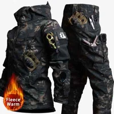 Warm Set Special Forces Coaut Camouflage Jacket Autumn Winter Soft Shell Jacket