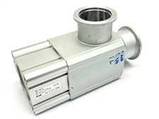 SMC XLF-40-2 High Vacuum Angle Valve N.C O-Ring Seal 40 Flange