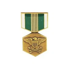 U.S. Army Commendation Medal Genuine Military Lapel Hat Pin 1-3/16"