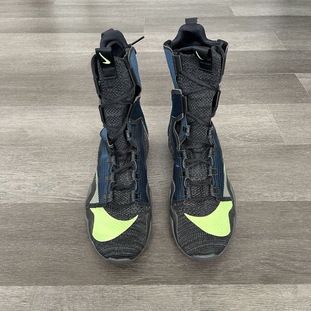 MENS NIKE HYPERKO 2 BOXING BOOTS/SHOES - BLACK/ COOL GREY MENS NIKE HYPERKO 2 BOXING BOOTS/SHOES - BLACK/ COOL GREY