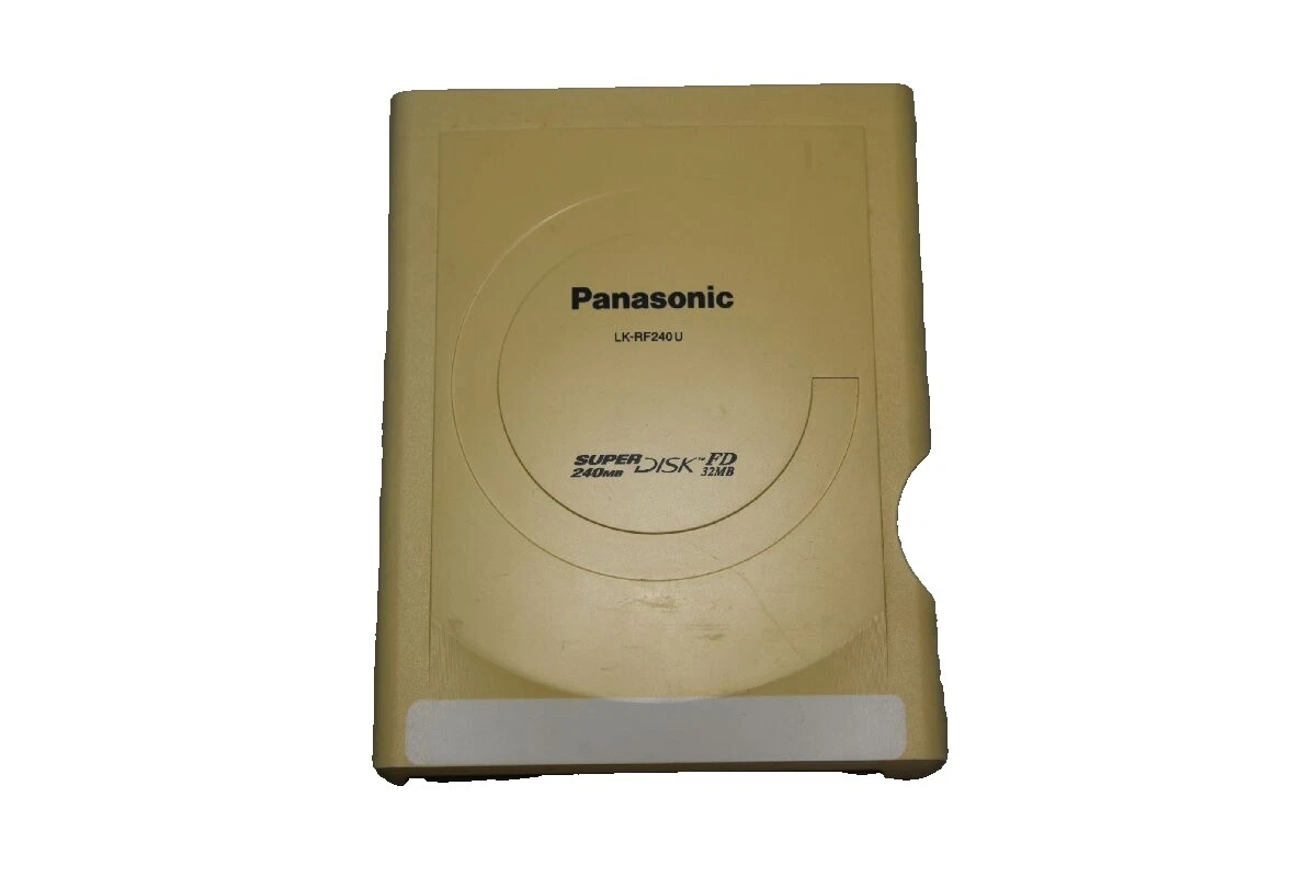 Panasonic disquete externa, unidades Zip y Jaz