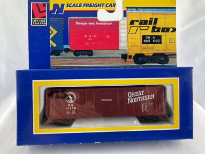 Life-Like Trains 7322 50' Box Car GN Great Northern Güterwaggon Spur N (125)