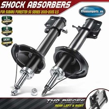 2x Shock Absorbers Rear for Subaru Forester SG 03-05 2.5 SUV 20360SA010 334345