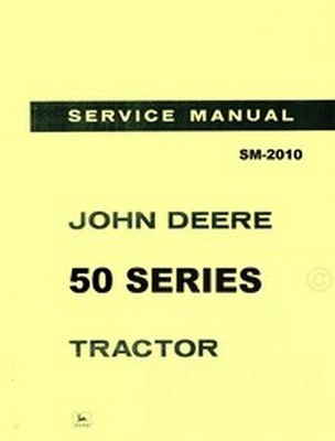 John Deere 50 Series 520 530 Tractor Service Manual