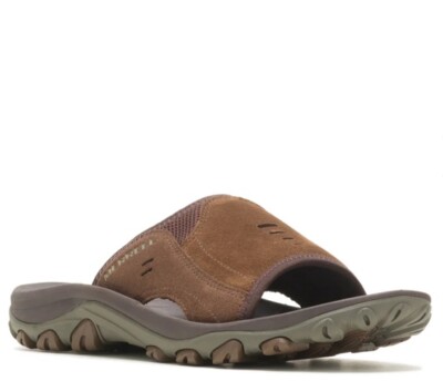 Merrell Huntington Leather Slide Earth Brown J036853