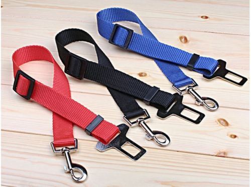 2X Pet Dog Car Vehicle Travel Safety Seat Belt Adjustable Harness Restraint Clip - Picture 5 of 5