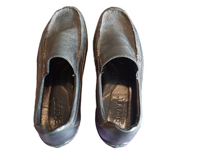 BORN Driving Shoes Size 10 M Men’s Black Leather Loafers Slip On Casual Born Black Leather Casual Comfort Slip On Loafers Driving  main image 2