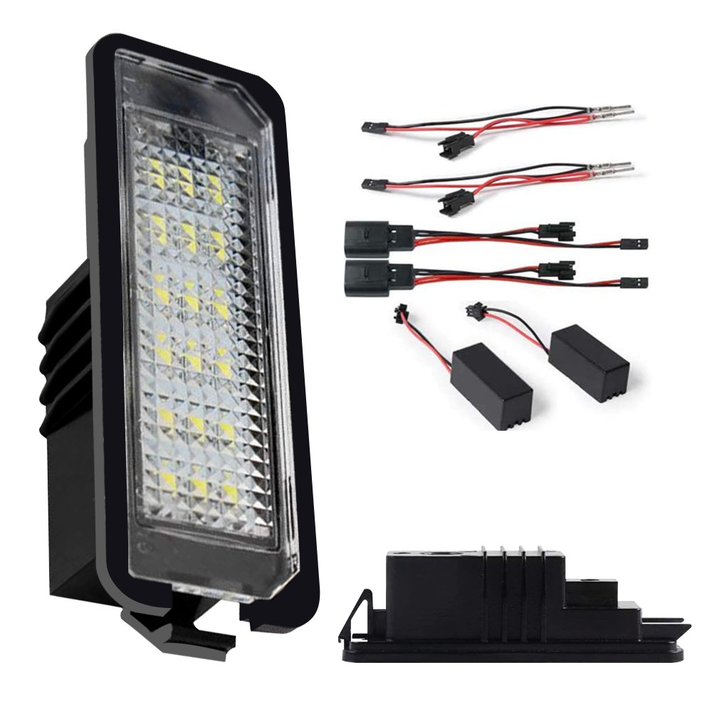 LED License Plate Light Tag Lamp For Volkswagen Golf/GTI MK4 MK5 MK6 Accessories
