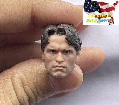 1/12 male Arnold head E for Tbleague Phicen Nota Mezco MixMax 6'' figure SHF USA 