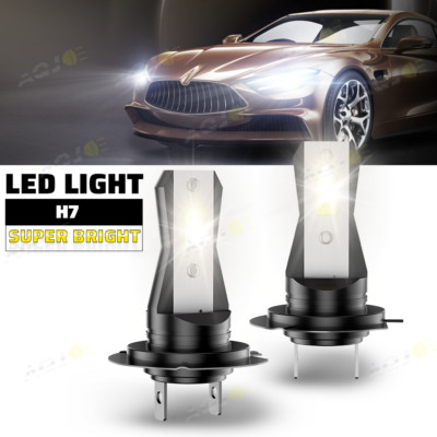 For Mercedes-Benz C280 2006-2009 4x 6000K LED Headlight Kit High &Low Beam Bulbs