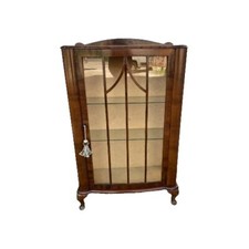 ANTICA VETRINETTA DECO' H125 74X31CM IN ORDINE!!!