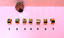 Dollhouse Miniature Jewelry - Choice of 1 Bracelet - Cuff Style - 1:6 Scale