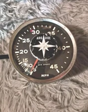 Vintage Sea Speed Speedometer  Air-Guide  p-6249