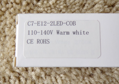 Box of 6 - C7 E12 Replacement Led Light Bulbs @c4 - Picture 3 of 8